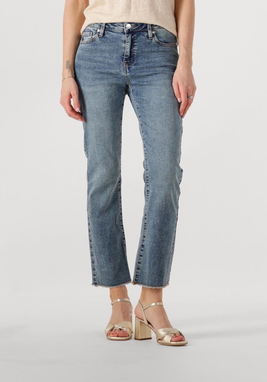 JANICE Dames Jeans Cooper Blauw