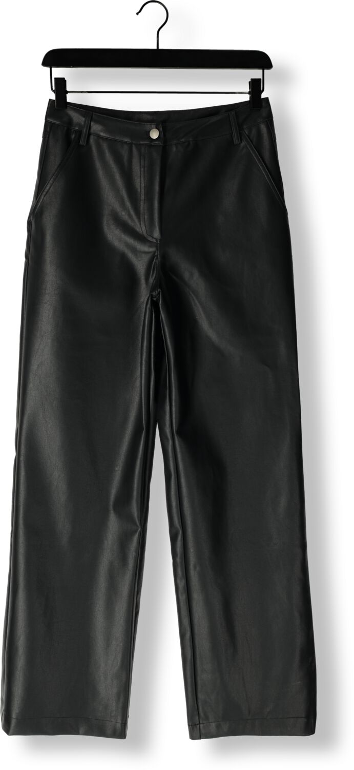 NEO NOIR Dames Broeken Pinur Faux Leather Pants Zwart