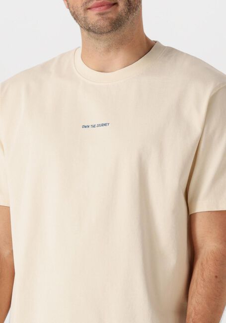 Beige PURE PATH T-shirt LOOSE FIT CREWNECK SS T-SHIRTS - large