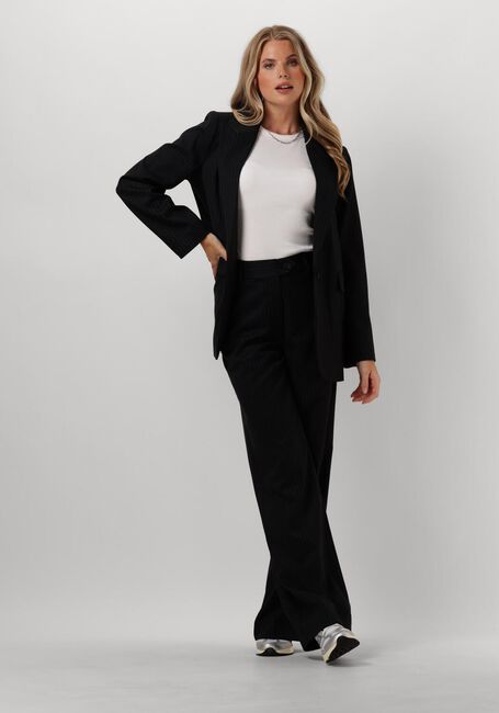 Grijze CO'COUTURE Pantalon IDA PIN WIDE LONG PANT - large