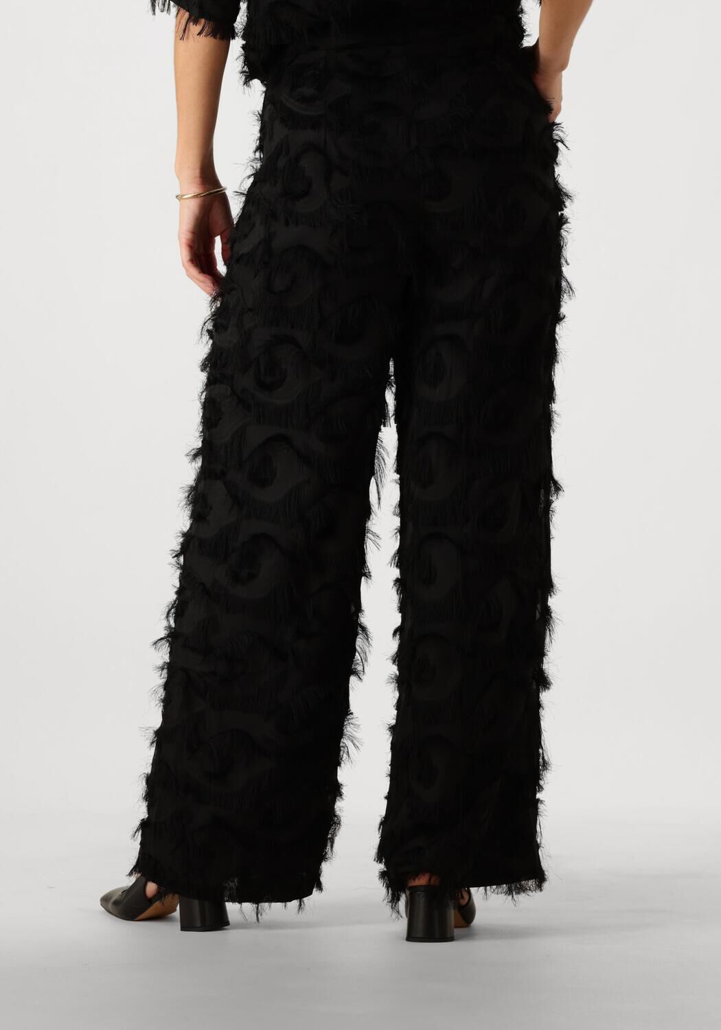 MINUS Dames Broeken Msmaica Highwaisted Pant Zwart