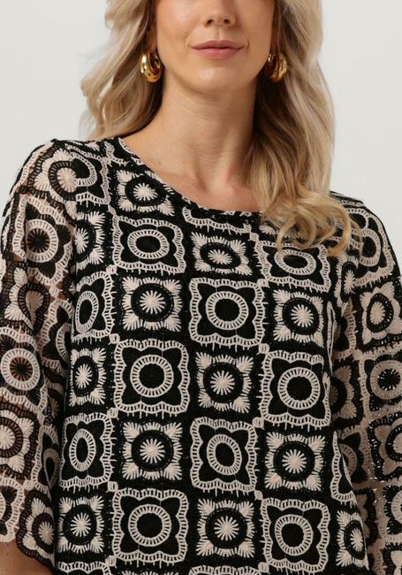 Zwarte ANA ALCAZAR Mini jurk 049514-3323 - large