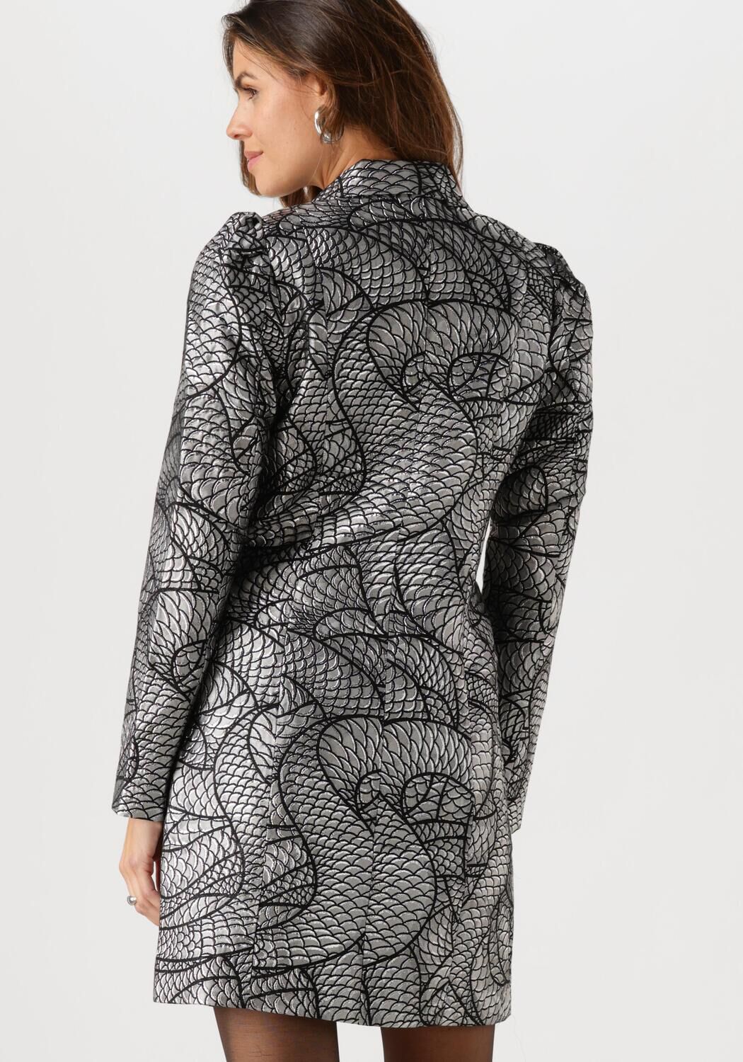 Y.A.S. Dames Jurken Yassisi Ls Blazer Dress Zilver