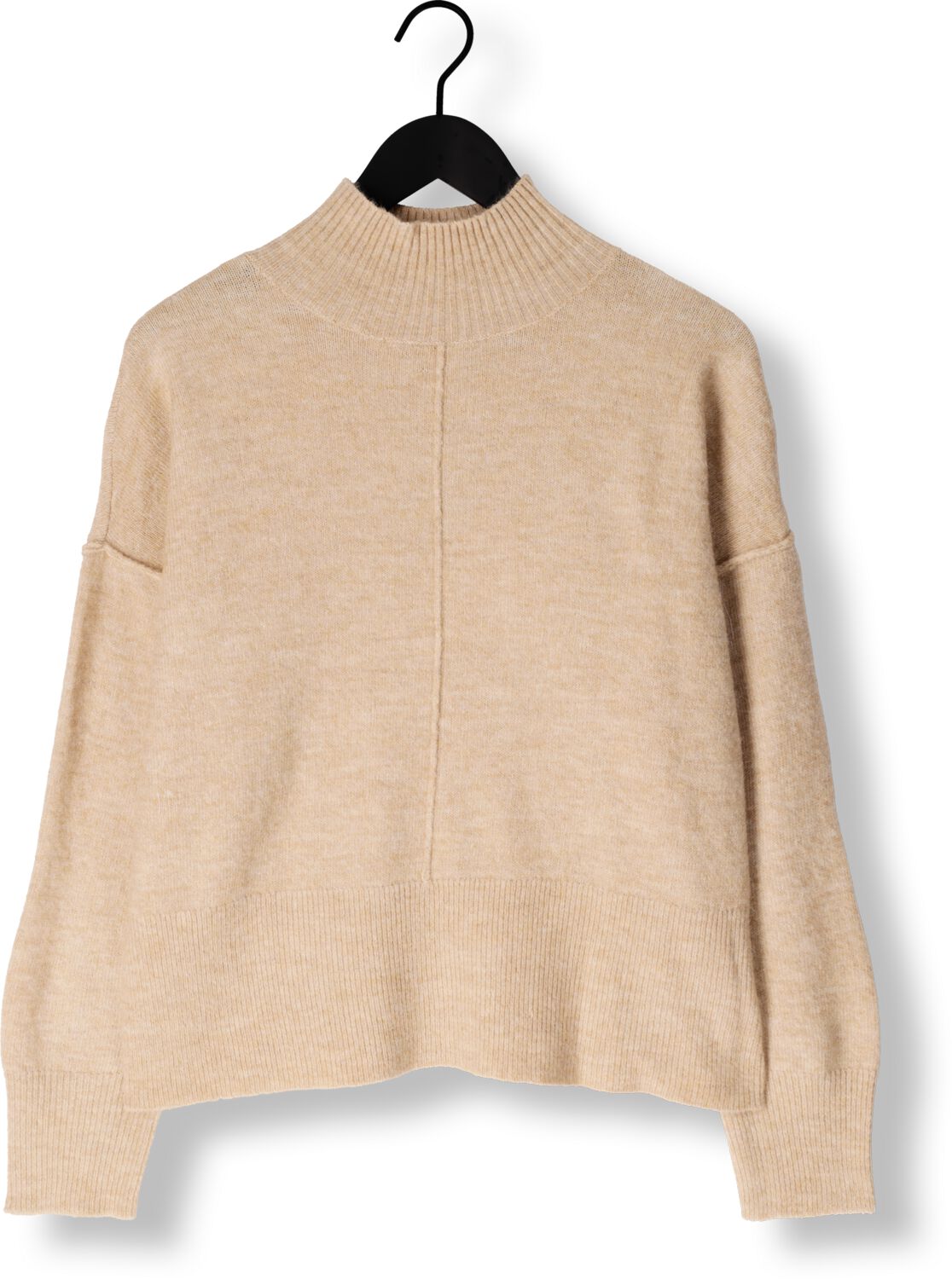 Y.A.S. Dames Truien & Vesten Yasbalis Ls High Neck Knit Beige