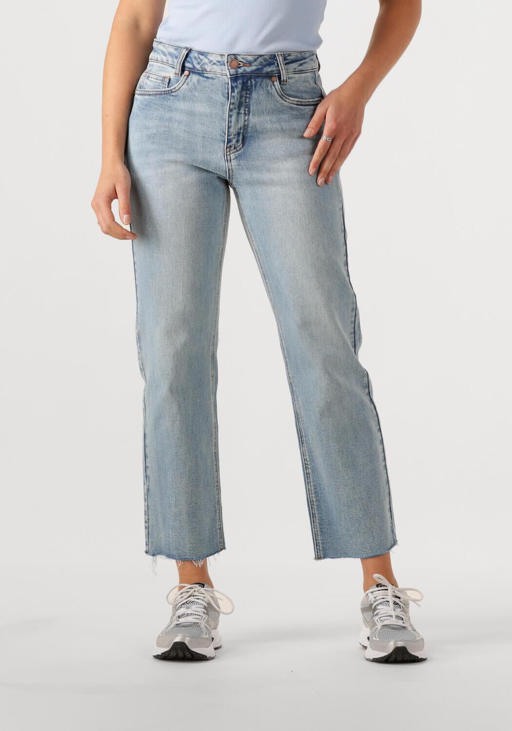 MY ESSENTIAL WARDROBE Dames Jeans Dangomw 144 High Straight Y Blauw