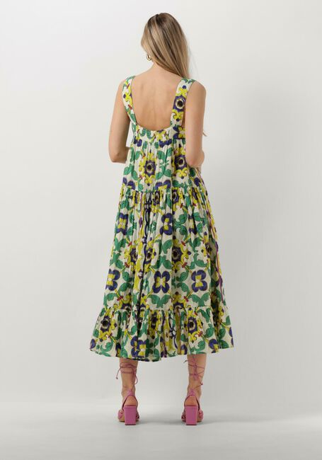 Groene MES DEMOISELLES Midi jurk CALLY - large