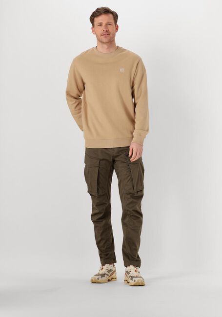 Zand SCOTCH & SODA Sweater BADGE LOGO CREW SWEATSHIRT - large