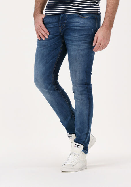 Donkerblauwe SCOTCH & SODA Slim fit jeans RALSTON PLUS - large