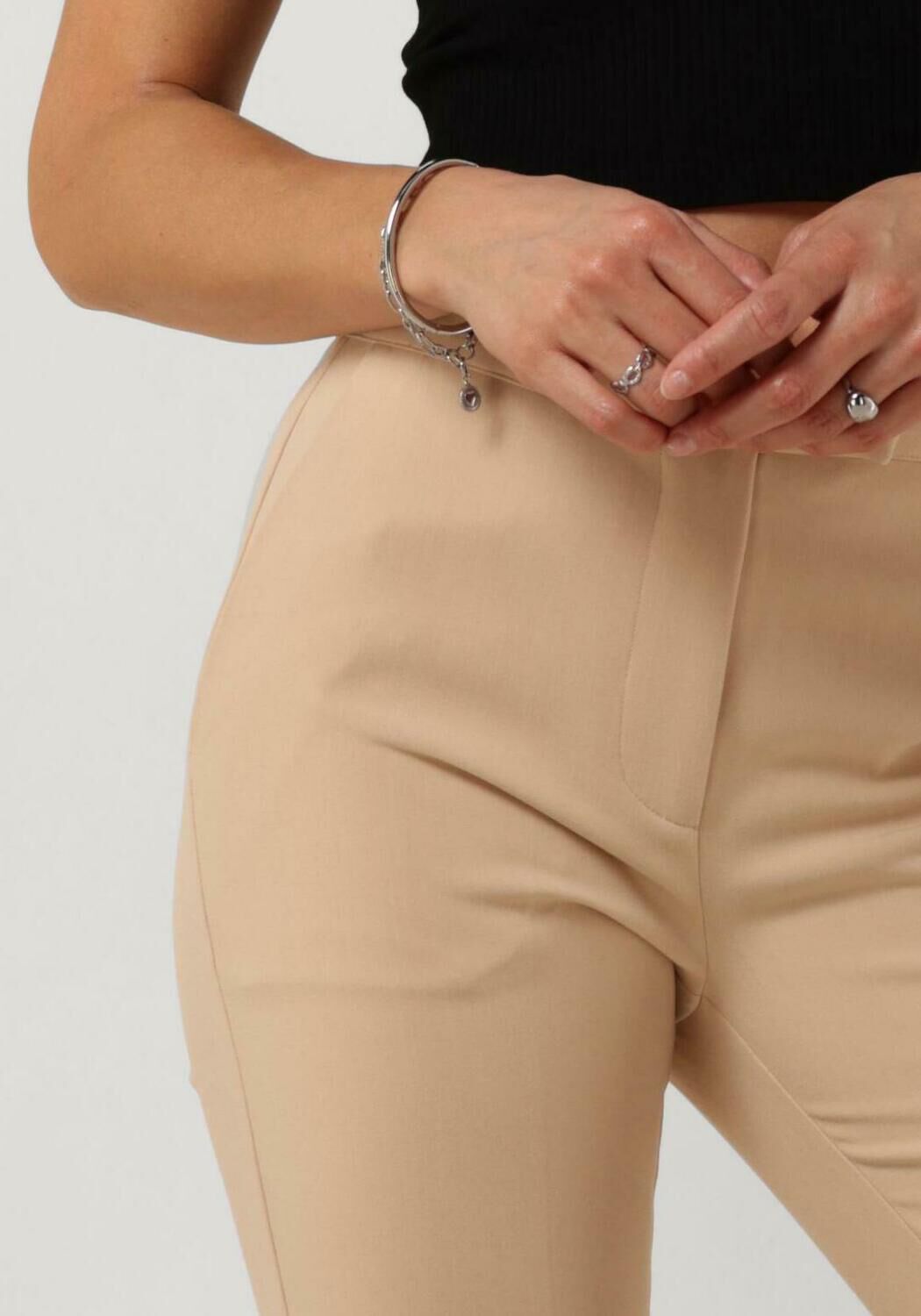 ANOTHER LABEL Dames Broeken Milly Pants Beige