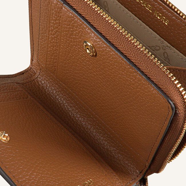 Cognac MICHAEL KORS Portemonnee MD ZA SNAP WALLET Cognac MICHAEL KORS Portemonnee MD ZA SNAP WALLET - large