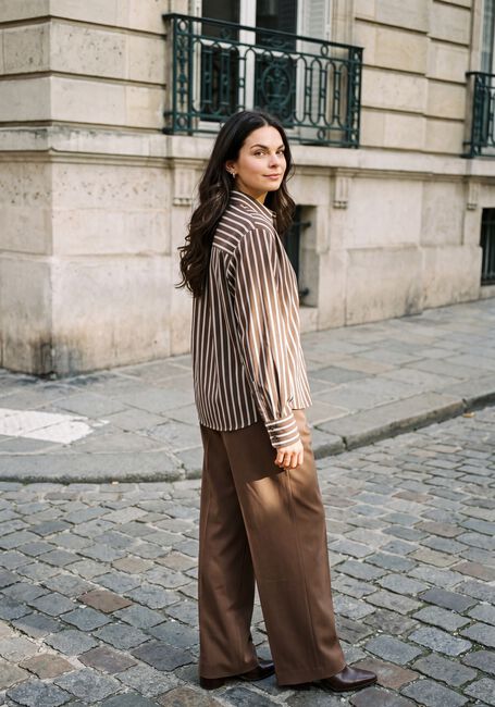 Bruine SECOND FEMALE Broeken CLARSIE TROUSERS - large