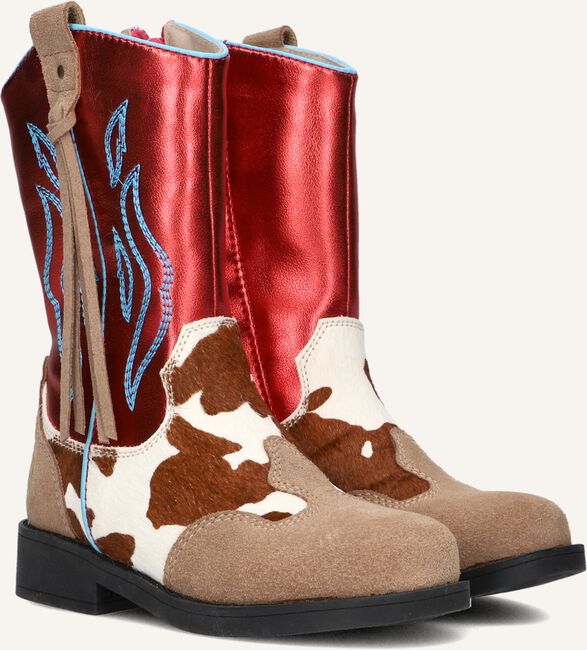 Rode SHOESME Cowboylaarzen NW25W013 Rode SHOESME Cowboylaarzen NW25W013 - large