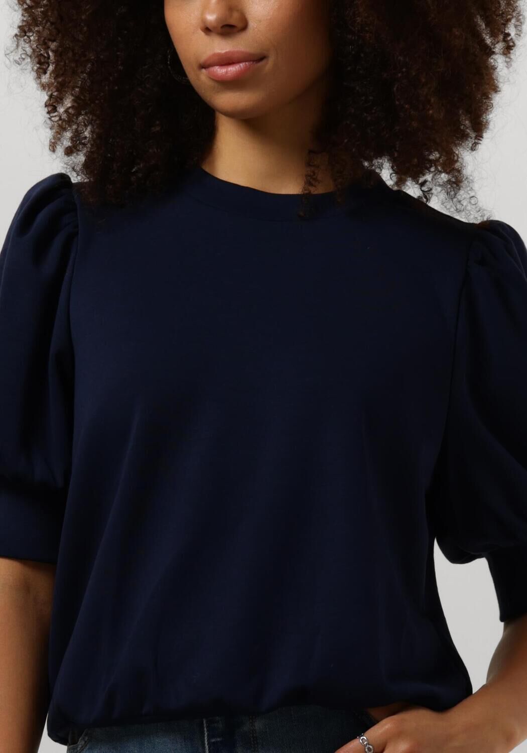 MINUS Dames Tops & T-shirts Livana T-shirt Donkerblauw