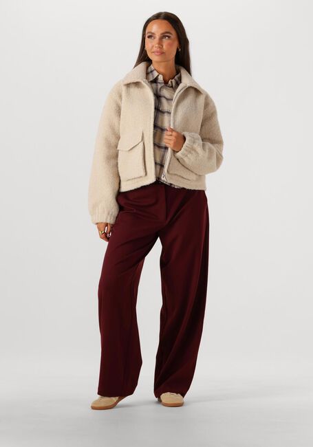 Beige CIRCLE OF TRUST Teddy jas REESE JACKET - large