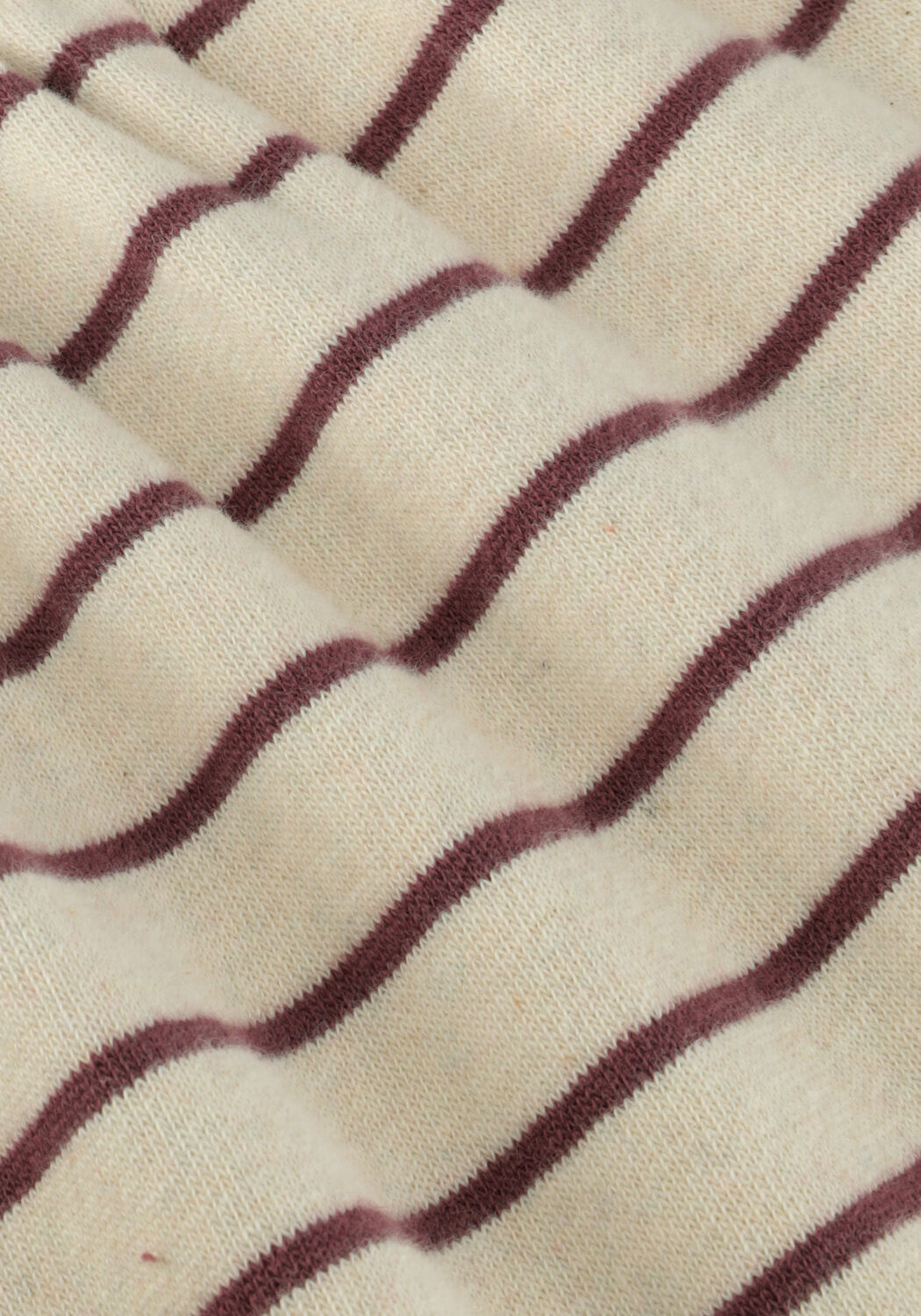 Creme PLAY UP Jurken STRIPED JERSEY DRESS - large