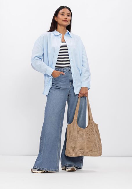 Blauwe MY ESSENTIAL WARDROBE Blouses MWVILDA SUNNA BOXY SHIRT - large