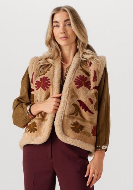 Camel LOUIZON Gilet DARRENA - large