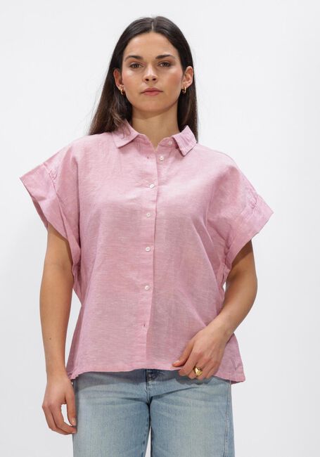 Roze BY-BAR Blouses PIXIE LINNEN BLOUSE - large