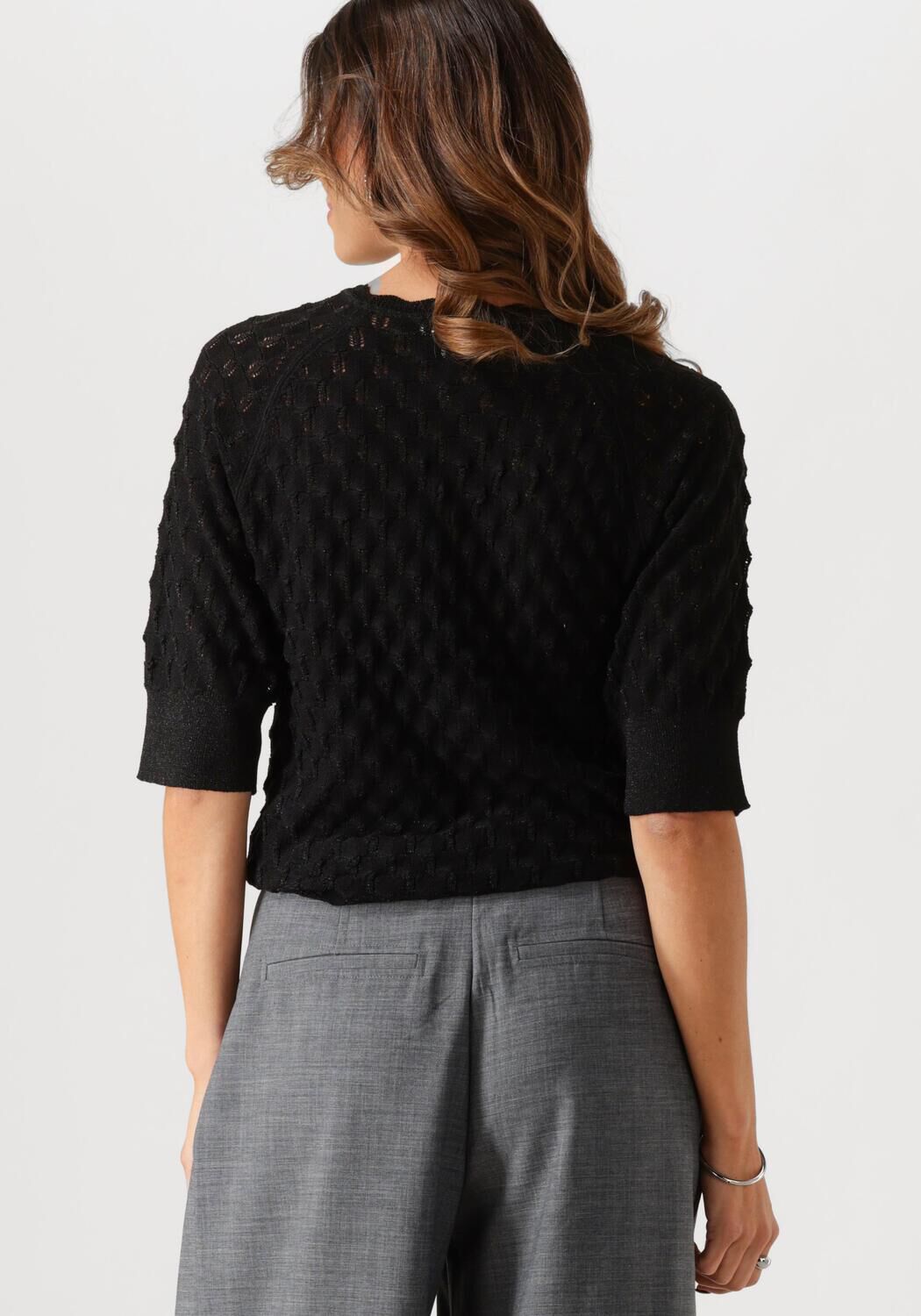 OBJECT Dames Tops & T-shirts Objsolejma Re 2 4 Pullover Zwart