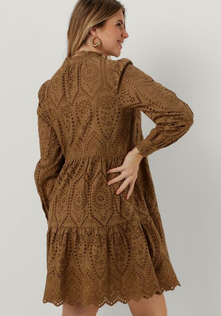 Camel Y.A.S. Mini jurk YASHOLI LS DRESS - large