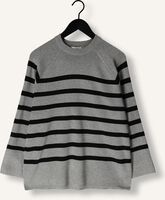 Grijze OBJECT Trui OBJESTER LS KNIT TOP Grijze OBJECT Trui OBJESTER LS KNIT TOP - medium