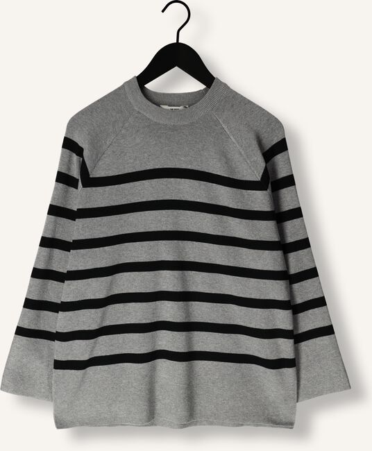 Grijze OBJECT Trui OBJESTER LS KNIT TOP Grijze OBJECT Trui OBJESTER LS KNIT TOP - large
