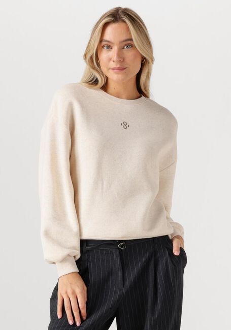 Ecru SUMMUM Trui SWEATSHIRT SOFT SWEAT - large