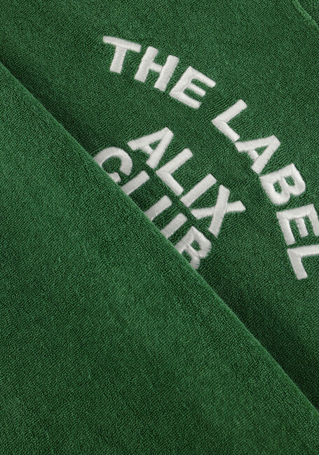 Groene ALIX MINI T-shirt KNITTED TERRY T-SHIRT - large