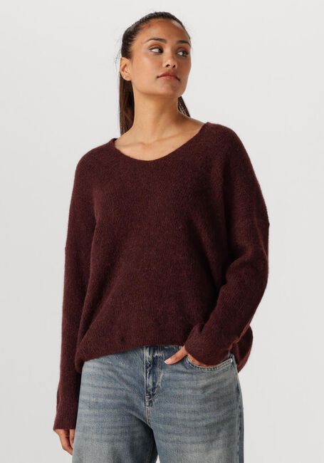 Bordeaux MOS MOSH Trui MMTHORA V-NECK KNIT - large