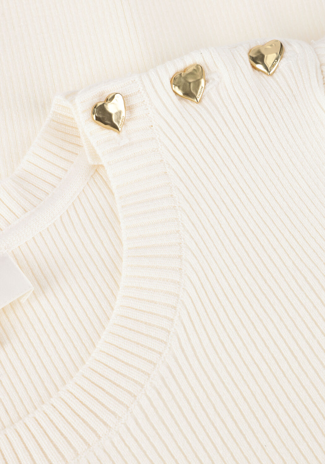 Witte FABIENNE CHAPOT Trui LILLIAN SHORT SLEEVE PULLOVER - large