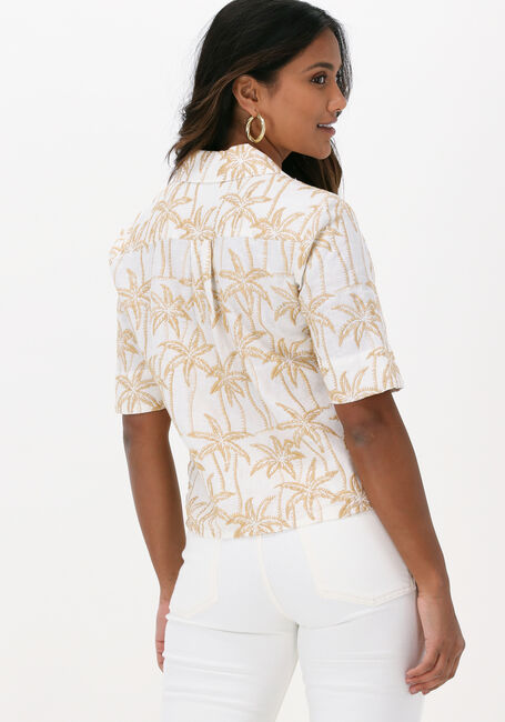 Zand SCOTCH & SODA Blouses EMBROIDERED LINEN HAWAIIAN SHIRT - large