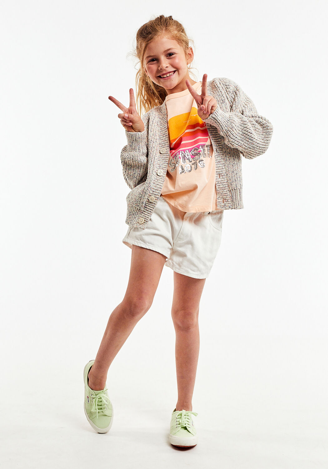 Oranje AO76 T shirt KENZA T SHIRT SUNSET Omoda