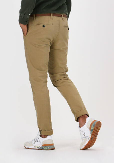 DSTREZZED PRESLEY CHINO PANTS WITH BELT STRETCH TWILL - large