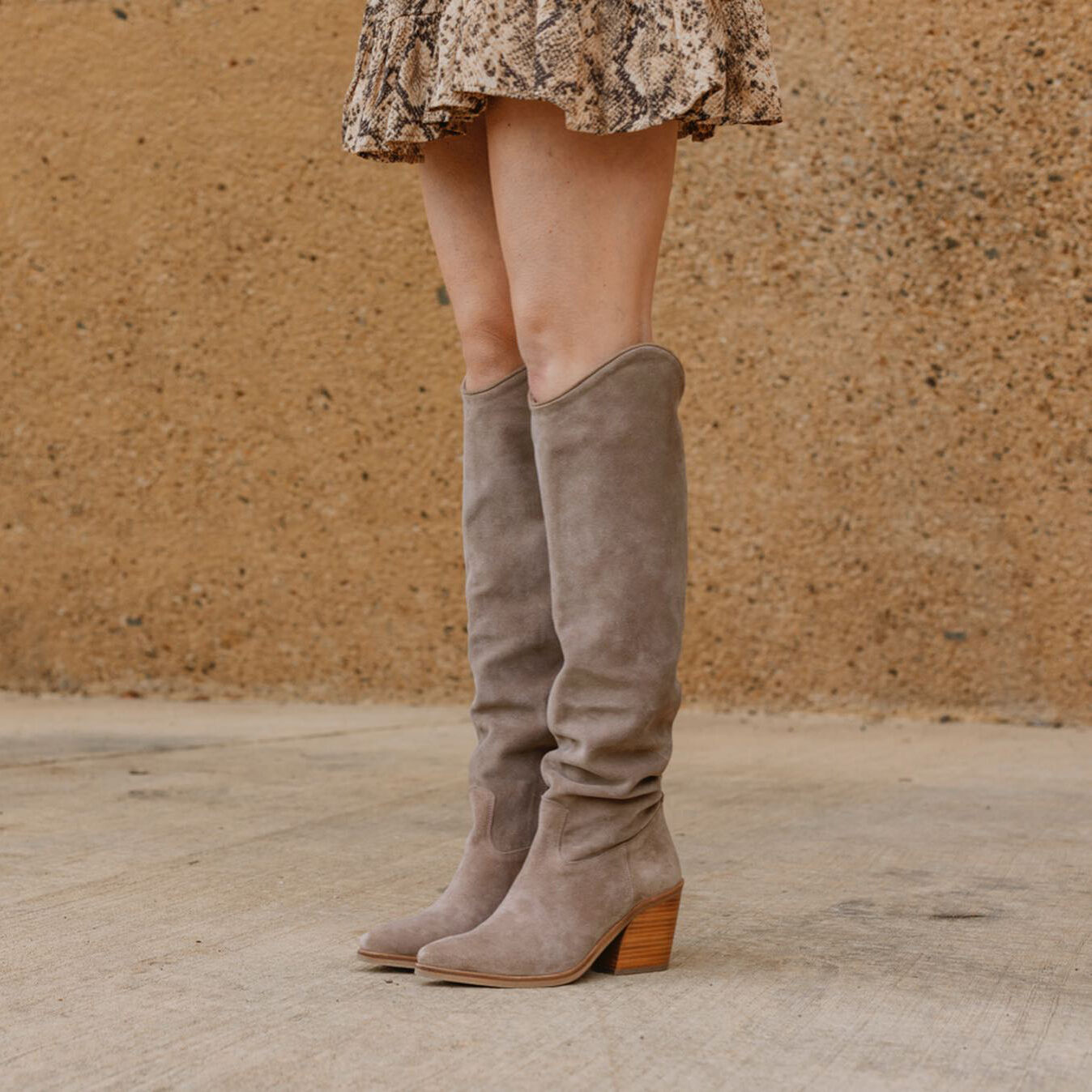 Beige VIA VAI Hoge laarzen BLAKE ALLURE - large