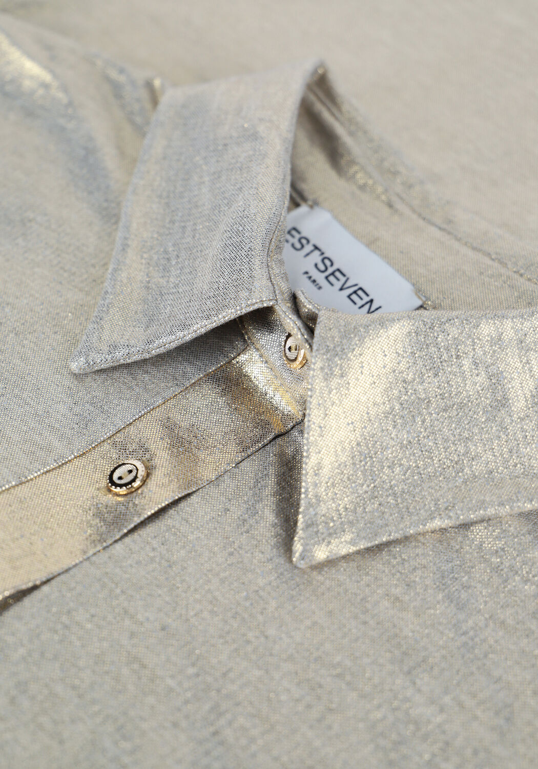 Gouden EST'SEVEN Blouses EST'COWBOY FOLID BLOUSE - large