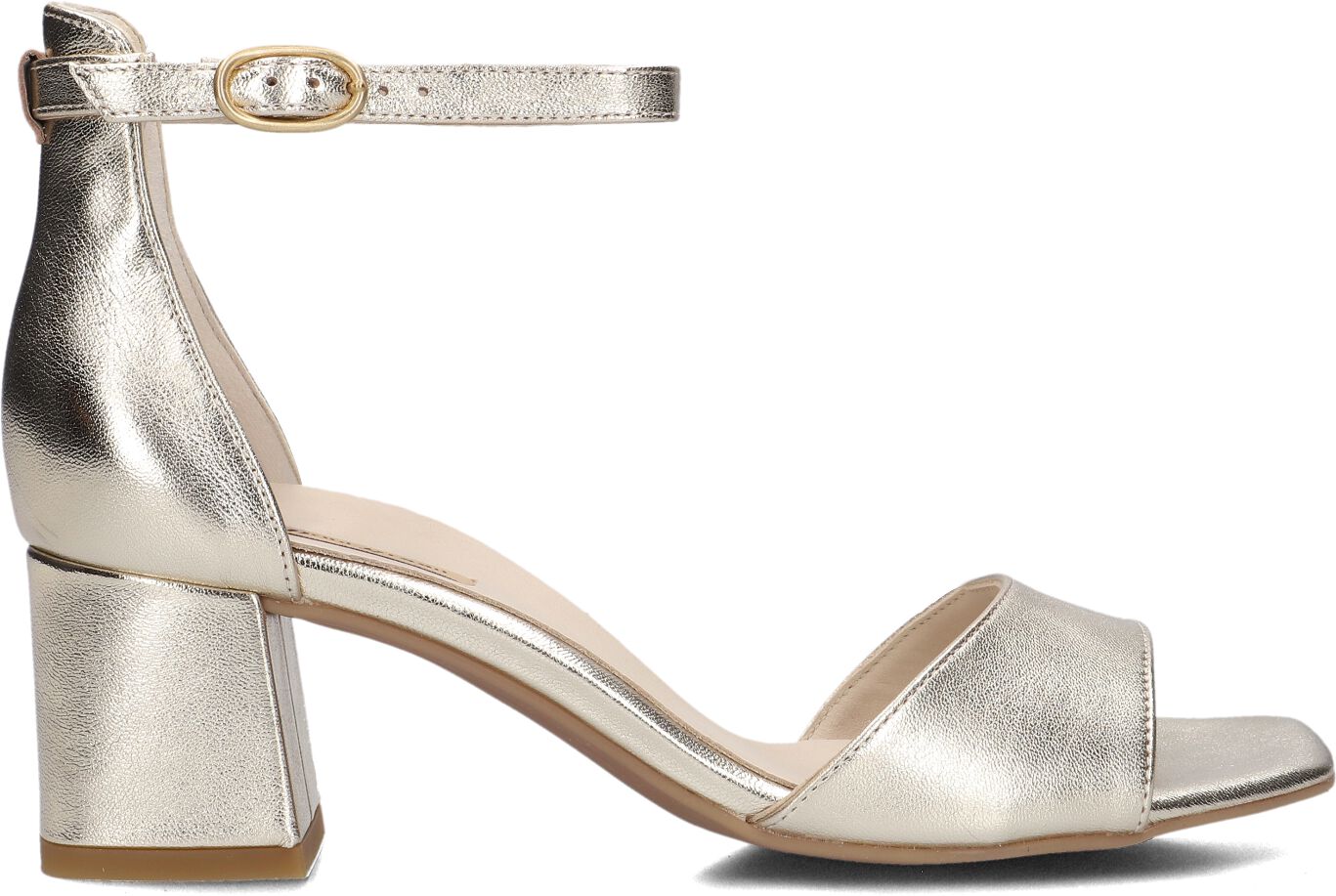 PAUL GREEN Dames Sandalen 6140 Goudkleurig