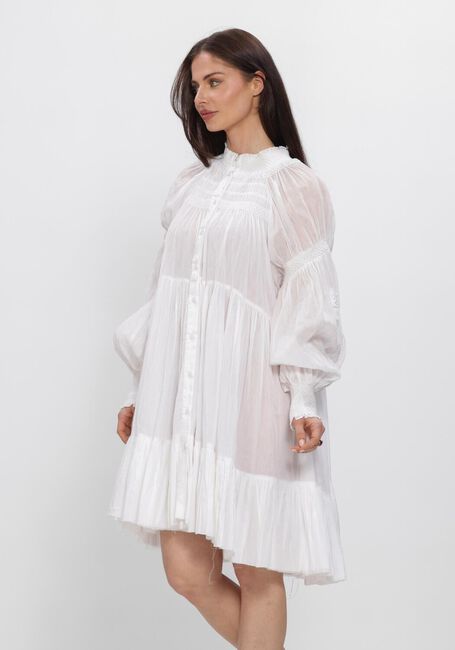 Witte MES DEMOISELLES Mini jurk LANGELIQUE - large