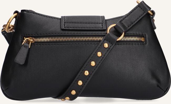 Zwarte GUESS Schoudertas GRETA ZIP SHOULDER BAG Zwarte GUESS Schoudertas GRETA ZIP SHOULDER BAG - large