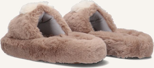Bruine COLORS OF CALIFORNIA Pantoffels HEART Bruine COLORS OF CALIFORNIA Pantoffels HEART - large