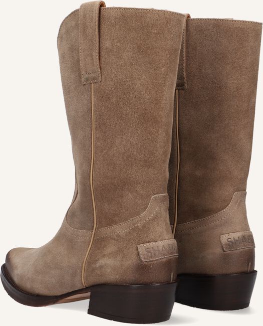 Taupe SHABBIES Cowboylaarzen 192020128 Taupe SHABBIES Cowboylaarzen 192020128 - large