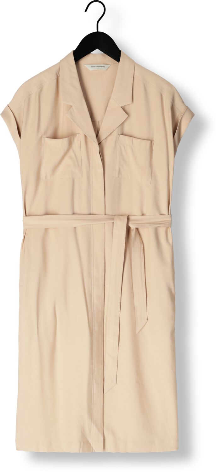 MSCH COPENHAGEN Dames Jurken Mschimila Selia Ss Dress Beige