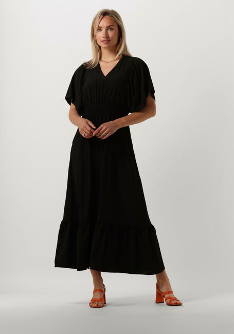 Zwarte CO'COUTURE Maxi jurk SAMIA SUN SMOCK DRESS - large