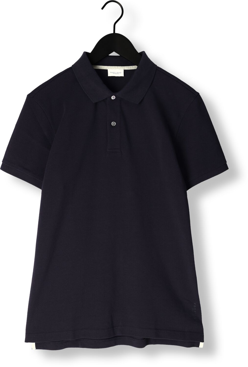 PROFUOMO Heren Polo's & T-shirts Polo Short Sleeve Donkerblauw