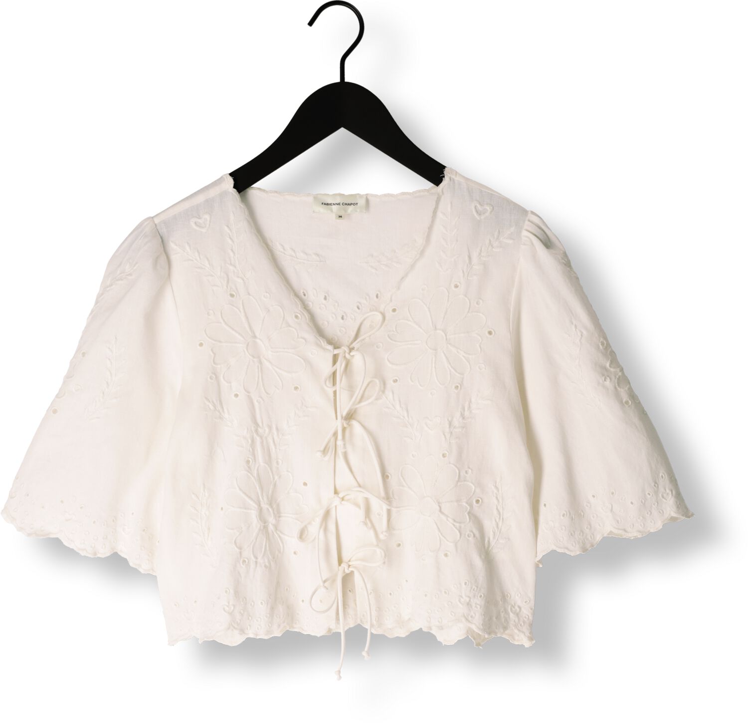 FABIENNE CHAPOT Dames Blouses Sterre Ss Top Ecru