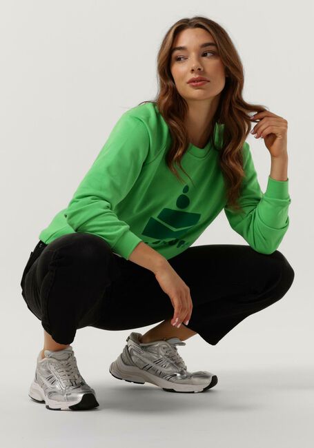 Groene CO'COUTURE Trui NEW COCO FLOC SWEAT - large