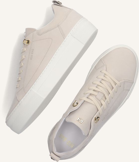 Beige RED-RAG Lage sneakers 74402 Beige RED-RAG Lage sneakers 74402 - large