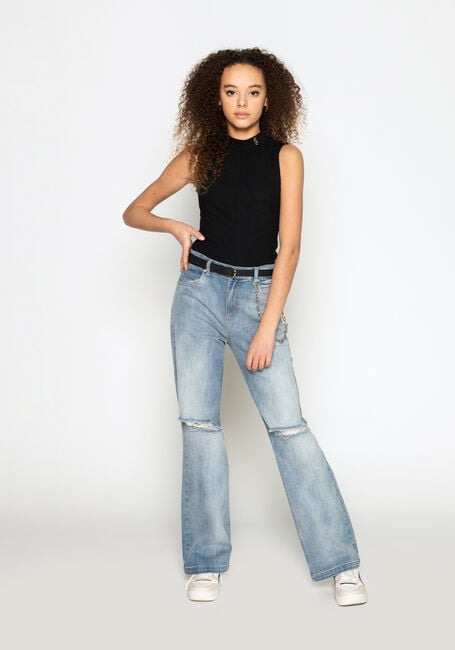 Donkerblauwe FRANKIE & LIBERTY Straight leg jeans FRANKIE STRAIGHT LEG - large