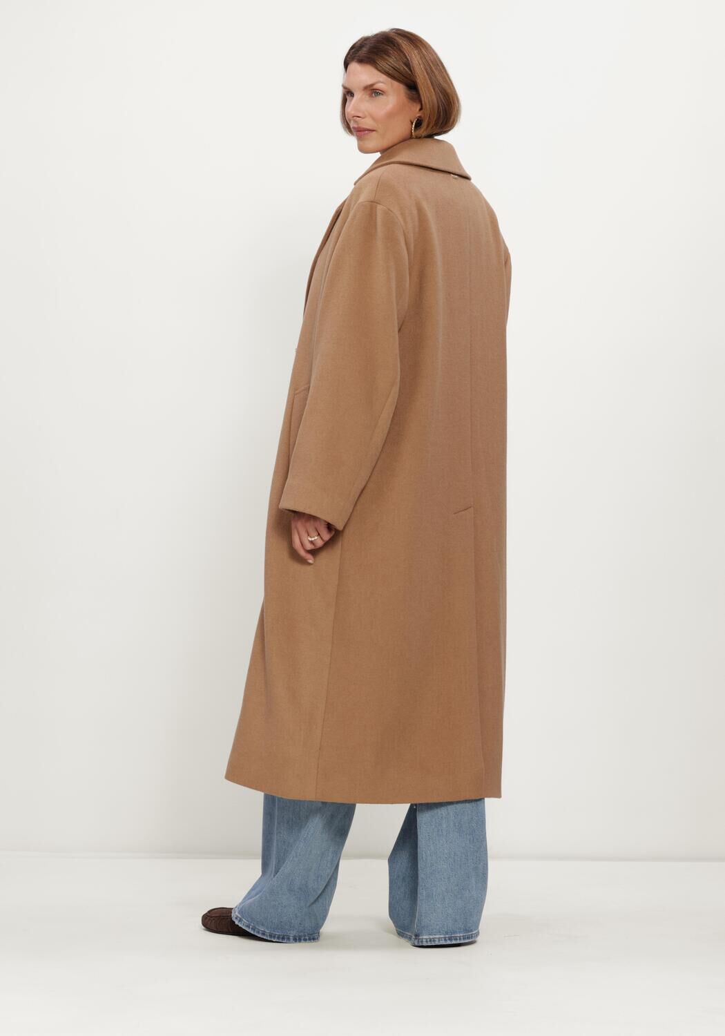 Camel BEAUMONT Mantel MARIAH LONG COAT - large