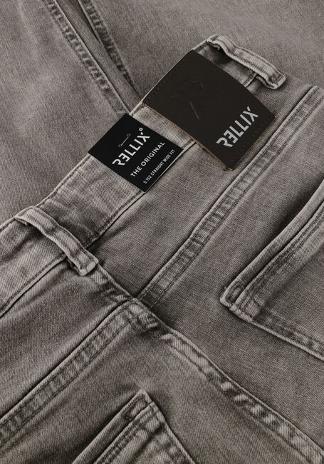 Grijze RELLIX Straight leg jeans 2615 STRAIGHT WIDE FIT JEANS - large