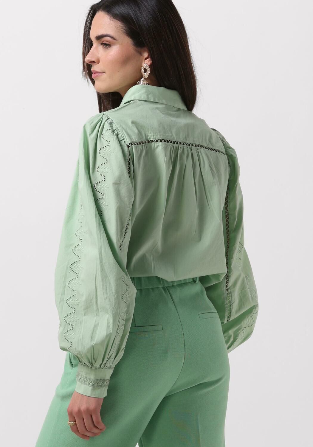 Y.A.S. Dames Blouses Yaskenora Ls Shirt S. Mint